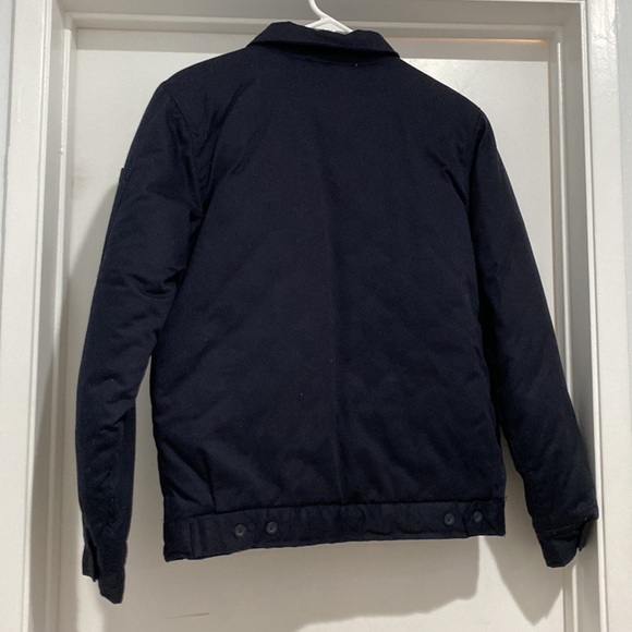 Vintage Dickies Patch Industrial Jacket Large, Navy Blue - Picture 2 of 6